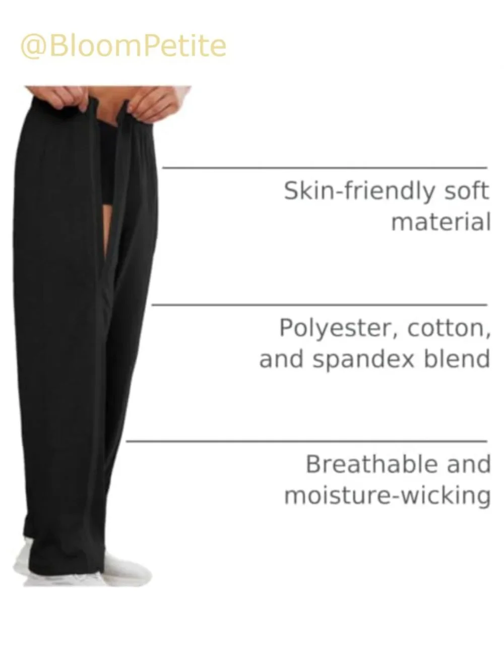 Tear Away Sweatpants Full Zipper Open Bottom Post Surgery Recovery